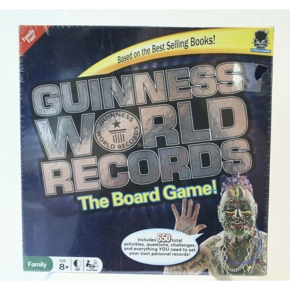 Guinness World Records The Board Game Trivia